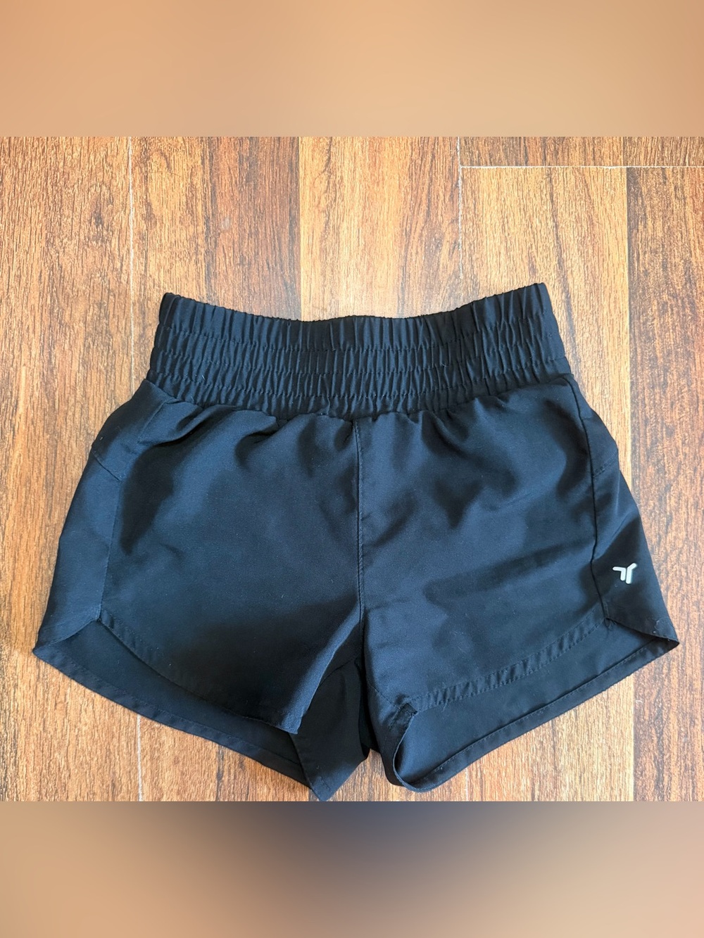 Old Navy Black Girls' Elastic Waist Athletic Shorts